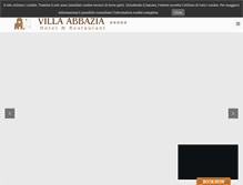Tablet Screenshot of hotelabbazia.it