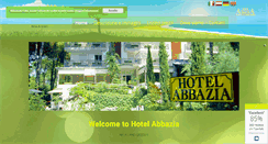 Desktop Screenshot of hotelabbazia.net